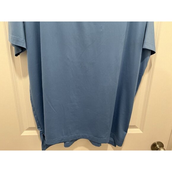 Peter Millar Polo Size XL Summer Comfort Golf Light Blue - Picture 3 of 12